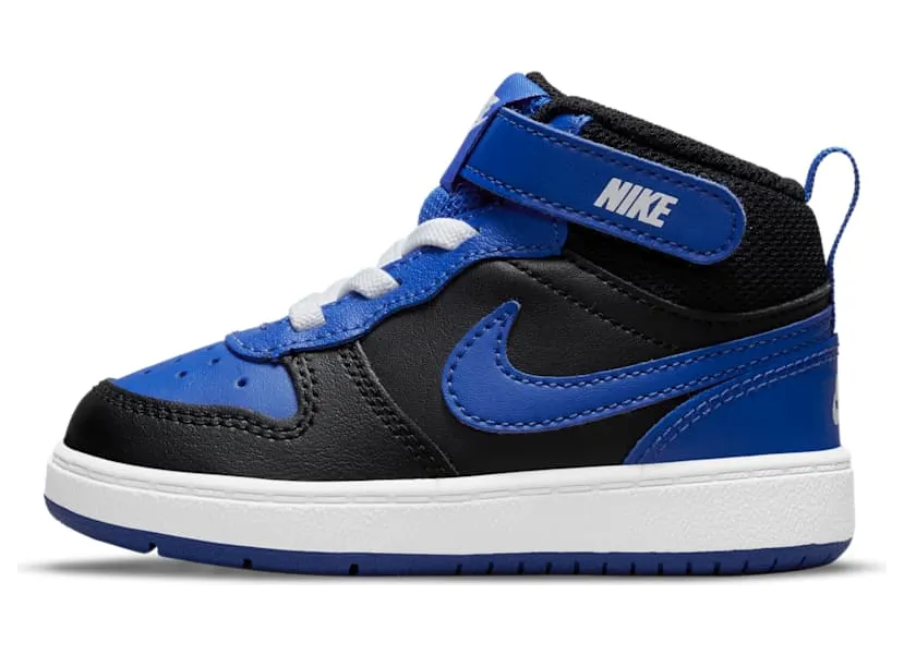 Nike Court Borough Mid 2 TD “Black Game Royal” (DM8874-001)
