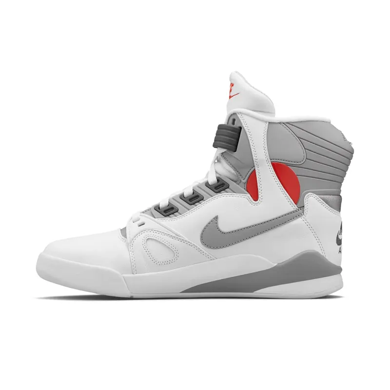 Nike Air Pressure Retro White Cement Grey (2016) White/Cement Grey-Varsity Red (831279-100)