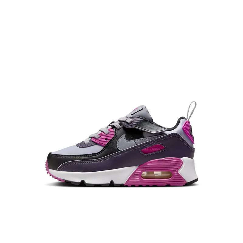 Nike Air Max 90 EasyOn “Cement Grey / Black / Dark Raisin” (HF6357-003)
