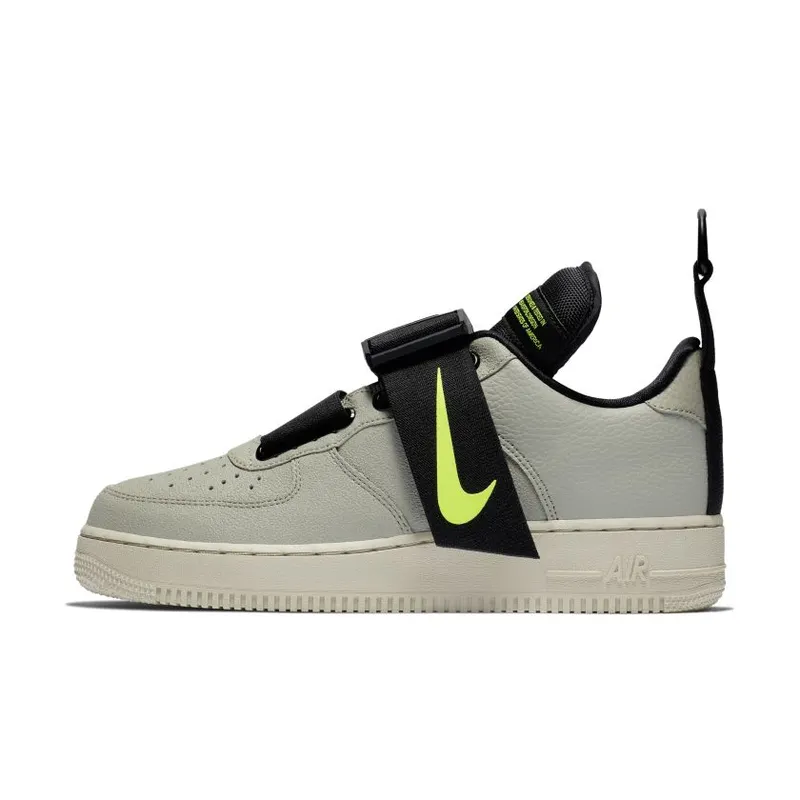 Nike Air Force 1 Low Utility Spruce Fog Black Spruce Fog/Black-Volt-Light Bone (AO1531-301)