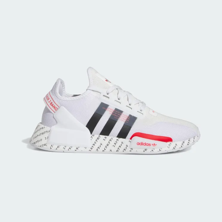 adidas NMD R1.V2 Cloud White Core Black Red (ID2853)