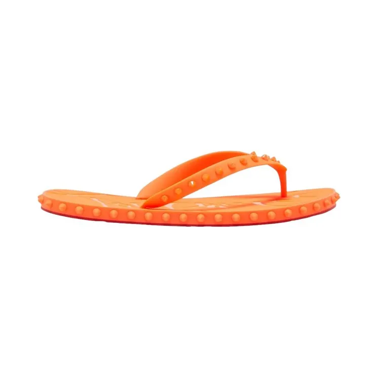 Christian Louboutin Super Loubi Flip Flat Fluo Orange (1230963 O279)