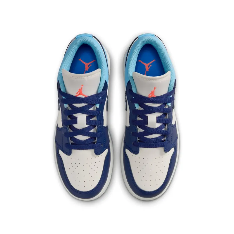 Air Jordan 1 Low GS “Sail Blue Chill” (553560-149)