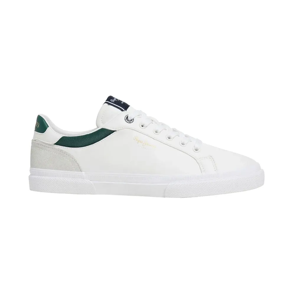Pepe Jeans PèPè sneaker Light Grey / Dark Green / White (PMS30839-673)