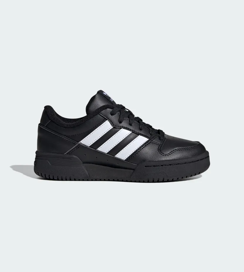 Adidas Team Court 2.0 STR Shoes Kids Core Black / Cloud White / Cloud White (ID6630)