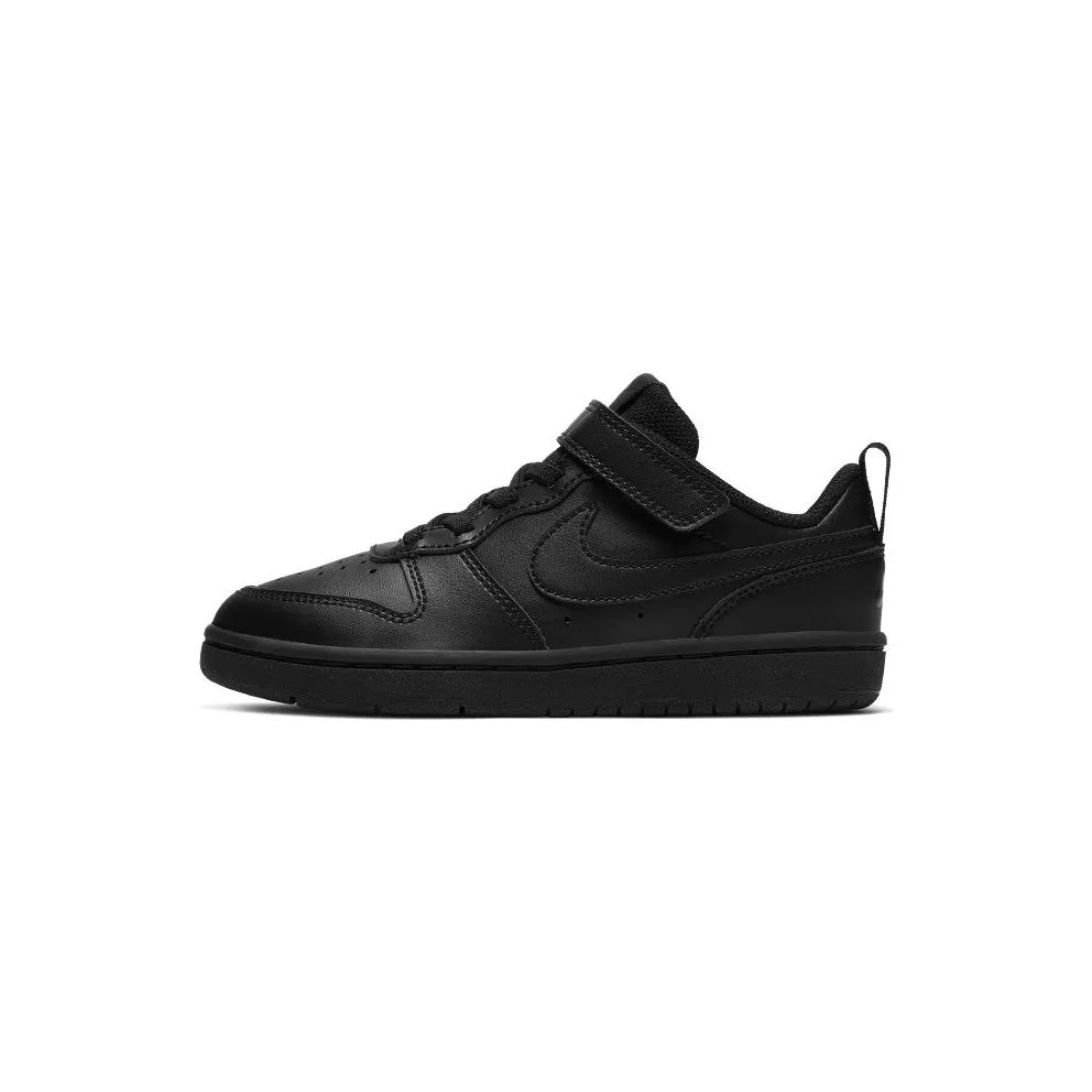 Nike Court Borough Low 2 Younger Kids’ Black (BQ5451-001)