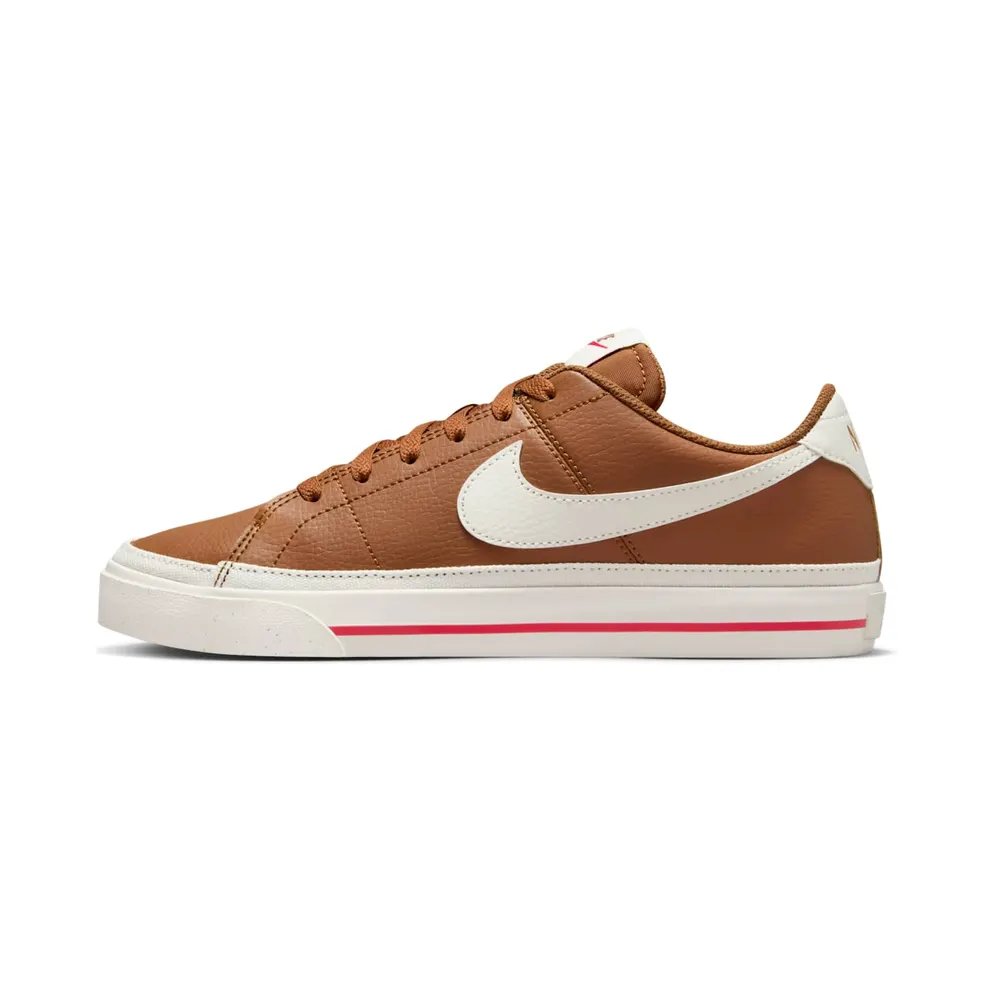 Nike Court Legacy Next Nature Light British Tan Fire Red Sail (DH3161-200)