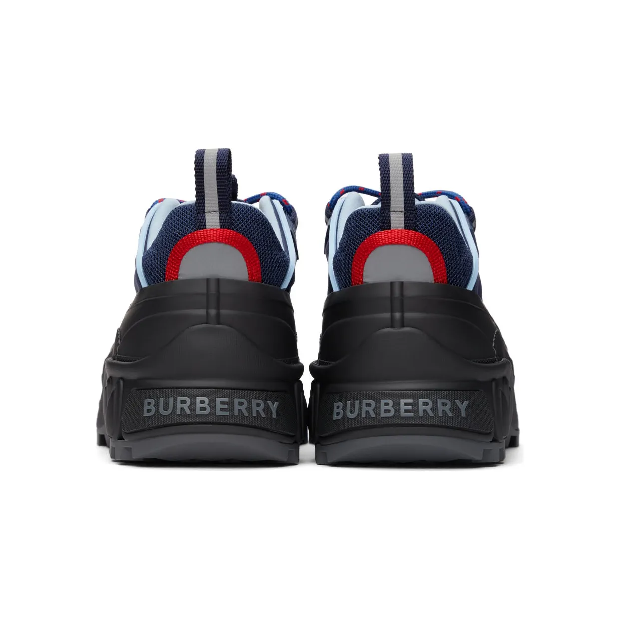 Burberry Navy & Black Two-Tone Arthur Sneakers (8045550) (4)