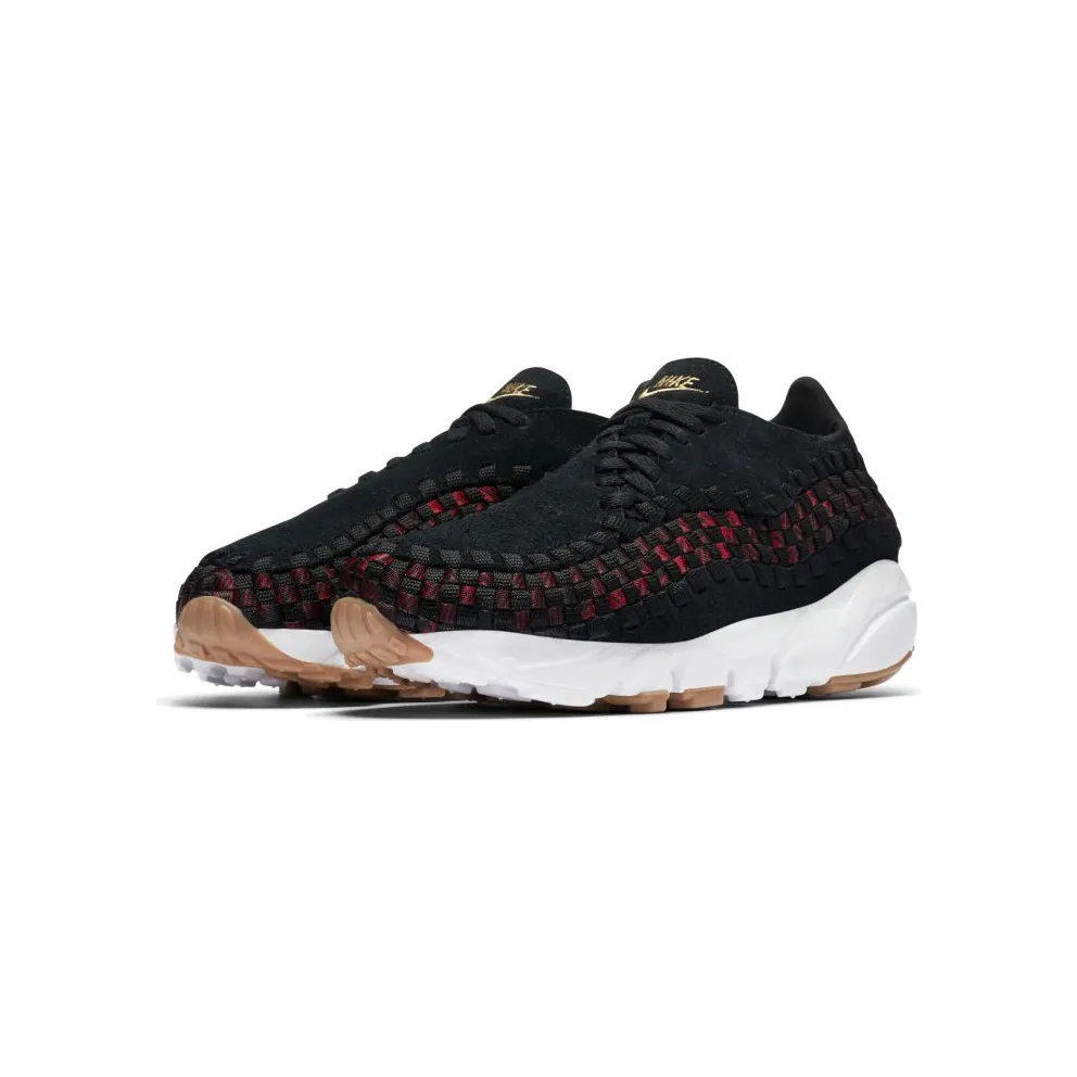 Nike Air Footscape Woven N7 2017 (W) Black/Black-University Red-Gum Medium Brown (AA0508-001)