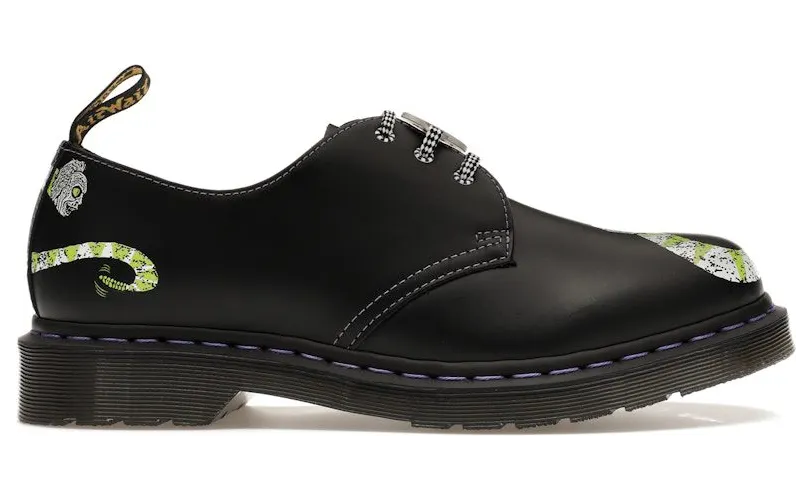 Dr. Martens 1461 WB Beetlejuice Smooth Leather Oxford Black Smooth (27942001)