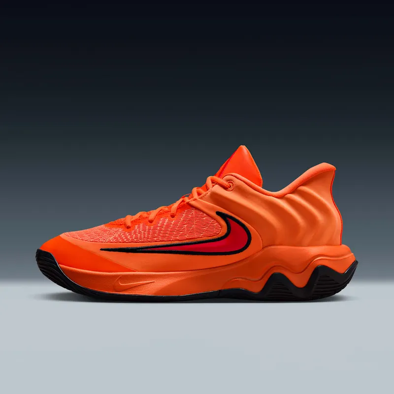 Nike Giannis Immortality 4 Total Orange Black Bright Crimson (FQ3680-800)