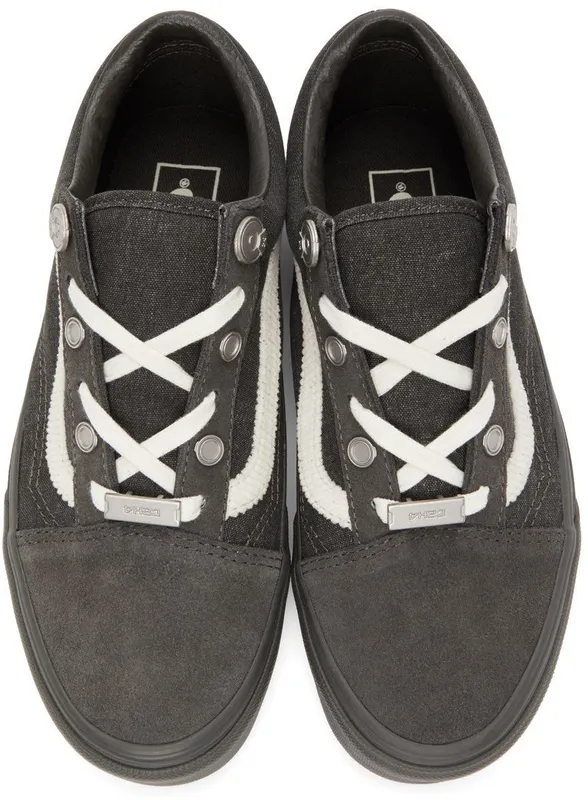 C2H4 Black Vans Edition Old Skool Relic Stone BLACK (CV20-002)