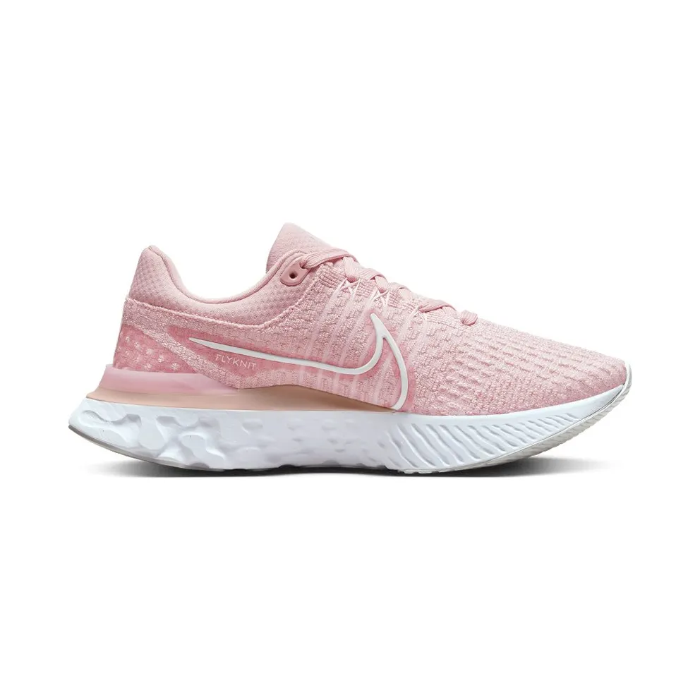 Nike React Infinity Run Flyknit 3 Road Running Pink (DD3024-600)
