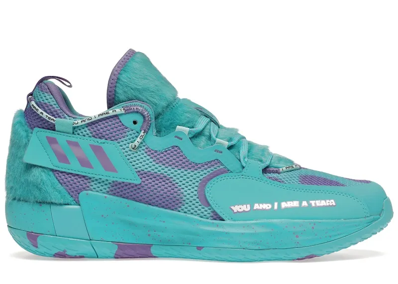 adidas Dame 7 EXTPLY Monsters Inc. Sulley – “Pulse Aqua / Pulse Aqua / Sonic Fuchisia” (GX3442)