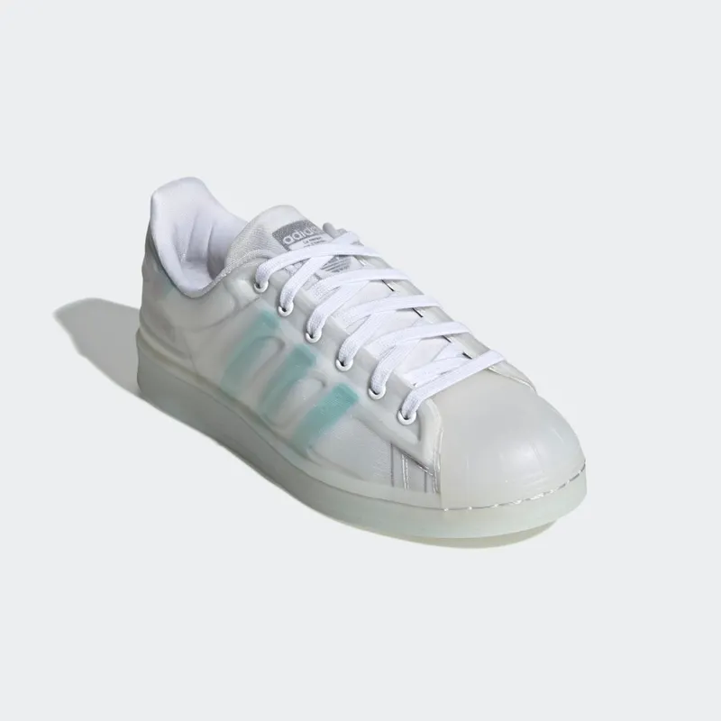 Adidas Superstar Futureshell Cloud White / Acid Mint / Rich Mauve (FY7356)
