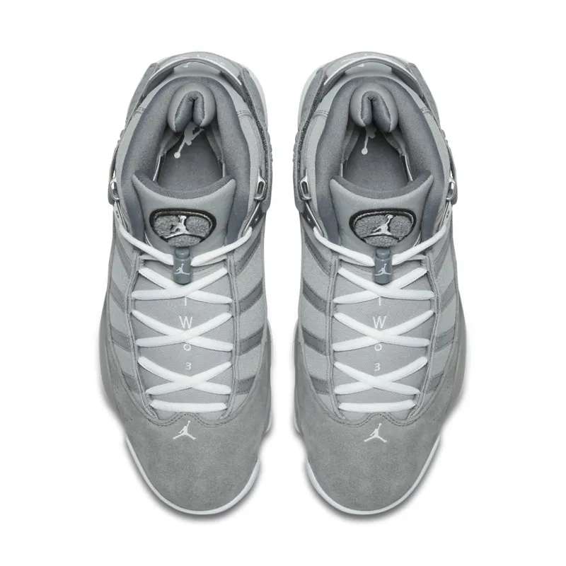Jordan 6 Rings Cool Grey Matte Silver/Cool Grey-Black-White (322992-014)