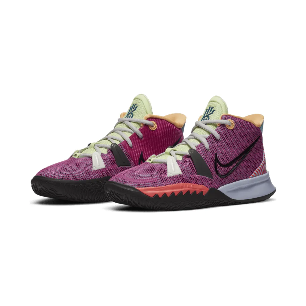 Nike Kyrie 7 Creator (GS) Active Fuchsia/Black-Ghost-Multi-Color (CT4608-601)