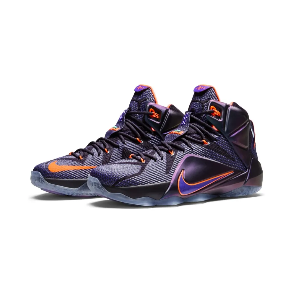 Nike LeBron 12 Instinct Cave Purple/Hyper Grape-Hyper Crimson-Hyper Turquoise (684593-583)