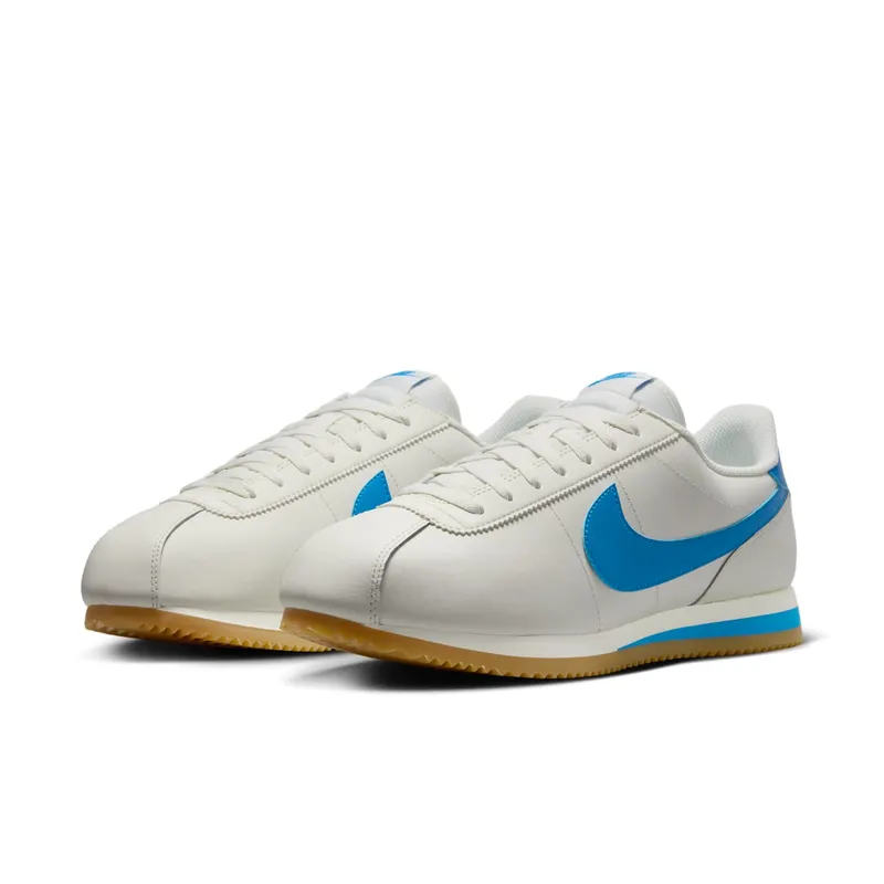 Nike Cortez Leather Sail Gum Yellow Light Photo Blue (DM4044-112)