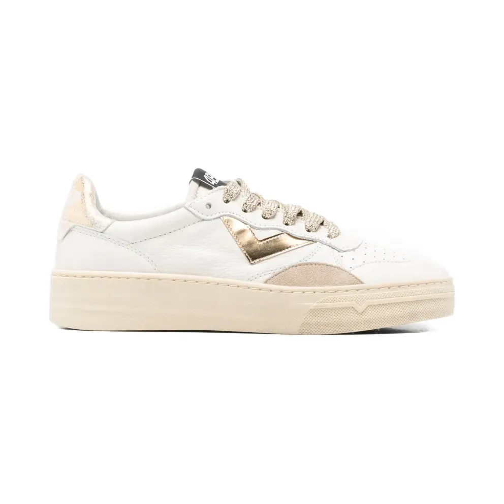 4B12 Hyper mit Glitter-Schnürung – White