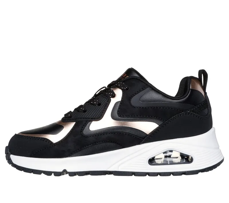 Skechers UNO Gen1 – Color Surge Sneaker Black/Roos Gold