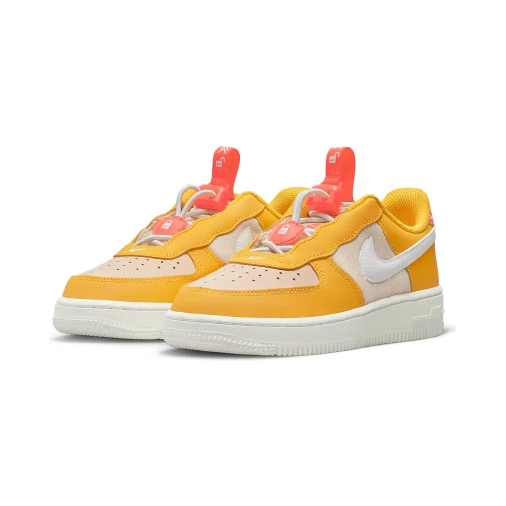 Nike Force 1 Toggle SE Younger Kids’ Yellow (DQ0365-700)