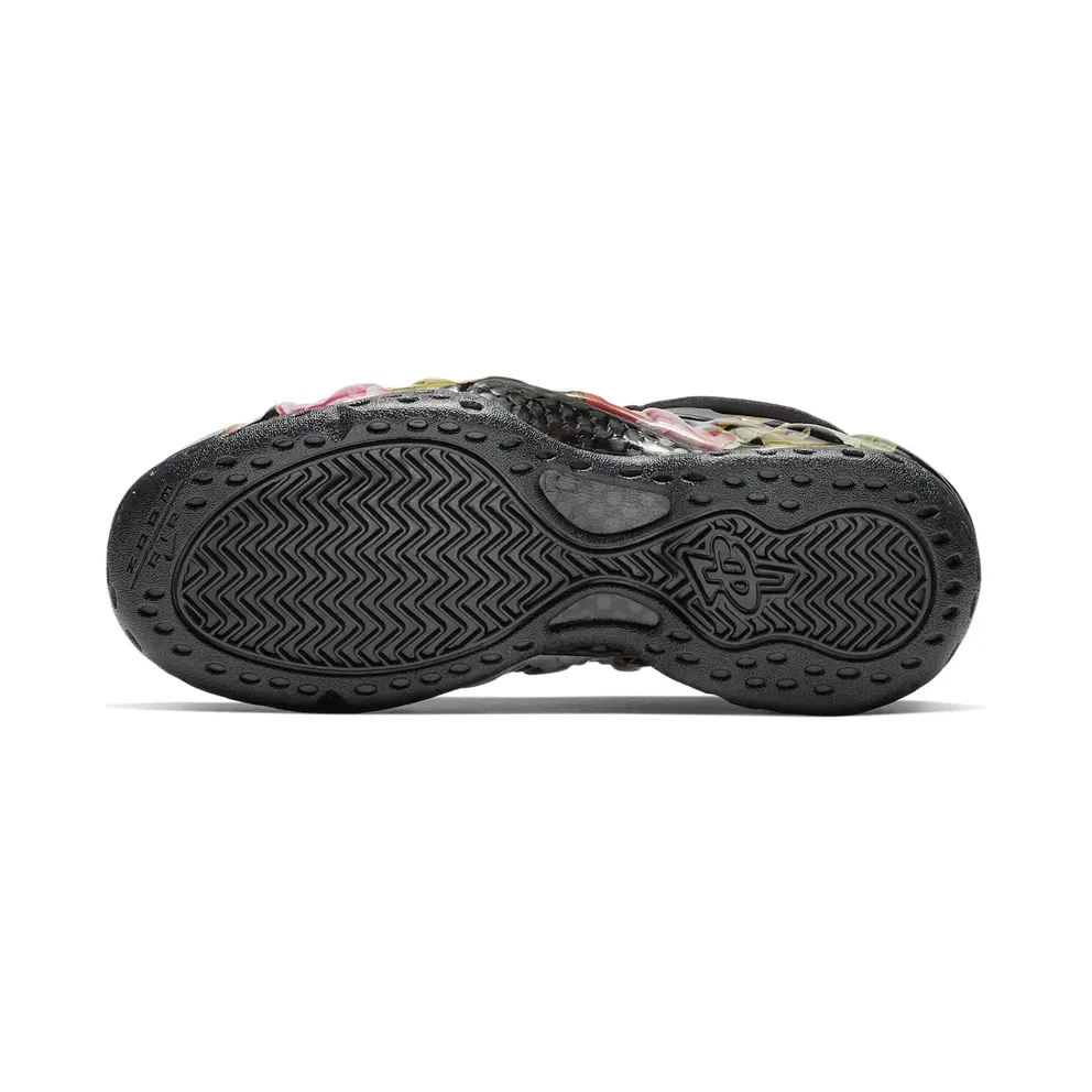 Nike Air Foamposite One Floral (W) Black/Black-Metallic Gold (AA3963-002)