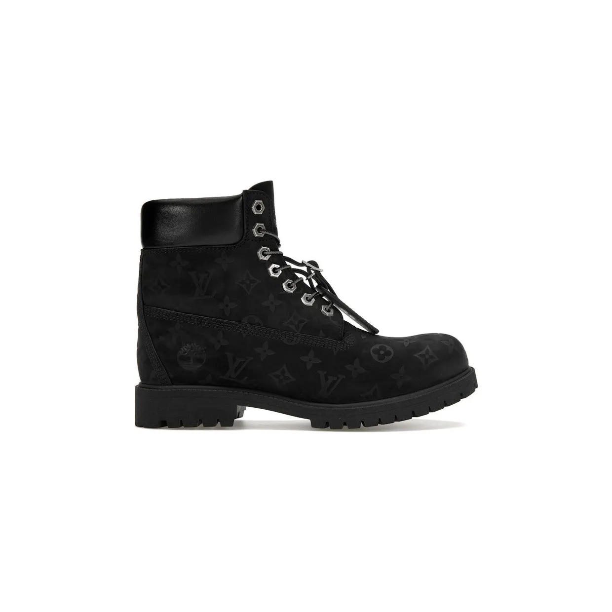 Louis Vuitton Timberland 6″ Ankle Boot Black Monogram (1AD73H)