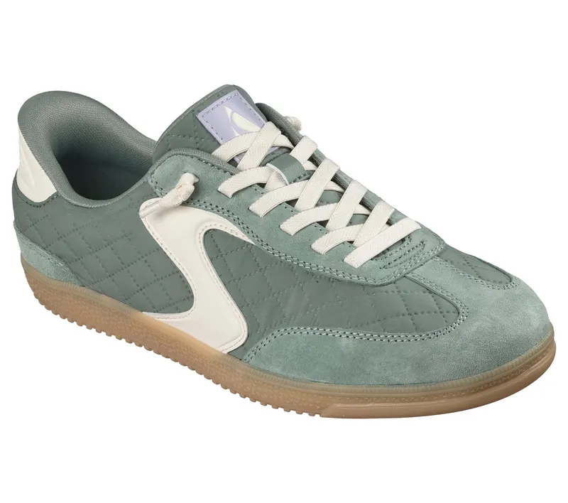 Skechers Slip-ins Cozy Fit: Hotshot – Soft Luxe Sneaker Sage