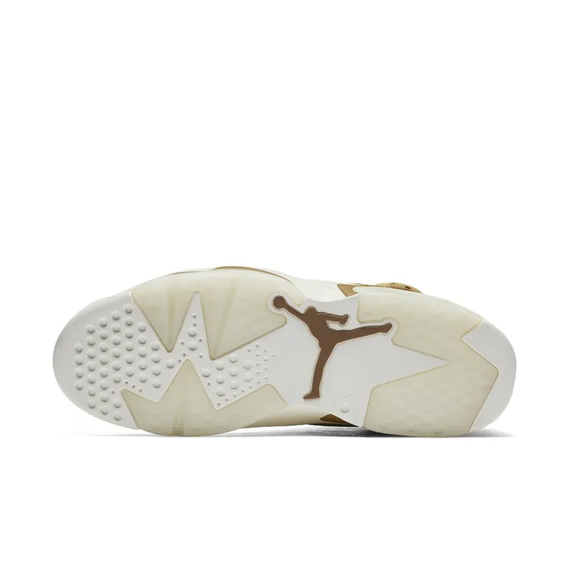 Jordan 6 Retro Wheat Golden Harvest/Golden Harvest-Sail (384664-705)