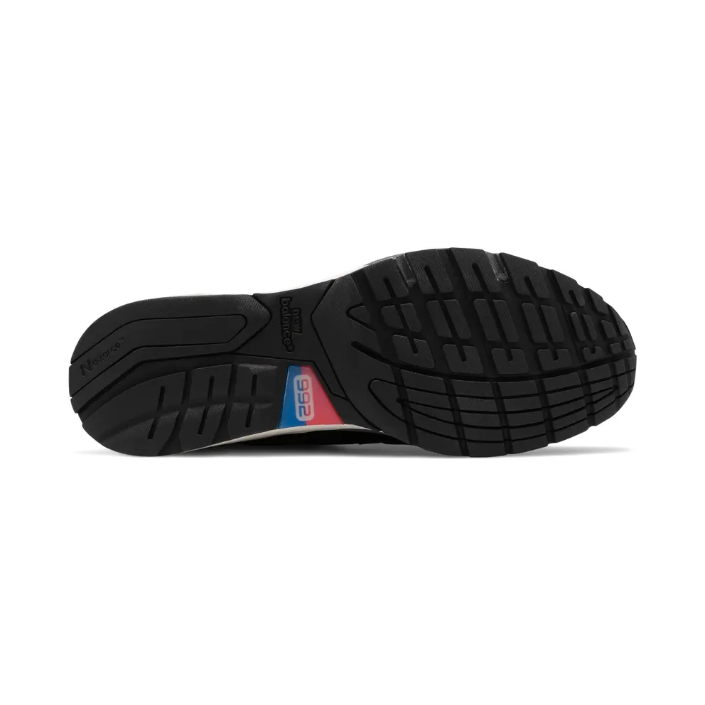 New Balance 992 Black Grey (Made in USA) Black/Grey-White (M992BL)
