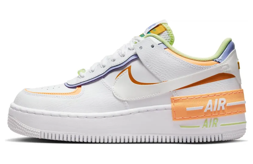 Nike Air Force 1 Low Shadow White Peach Cream Lime (DX3718-100)