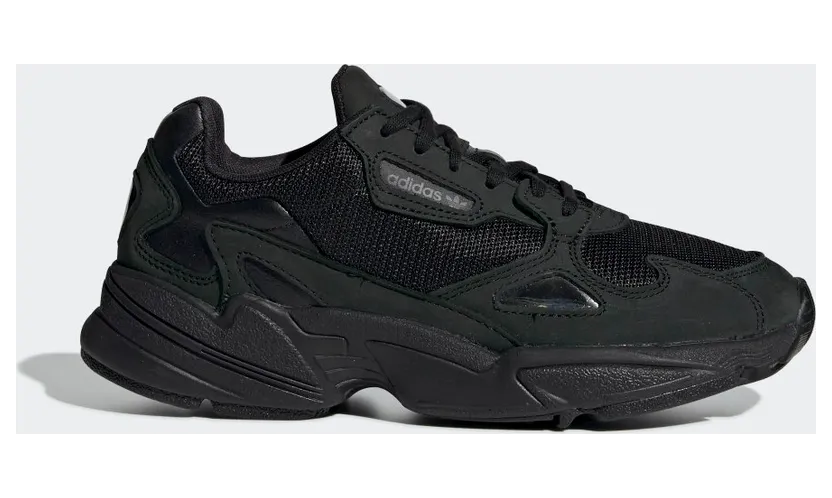 adidas Falcon Schuh Core Black / Core Black / Grey Five (G26880)