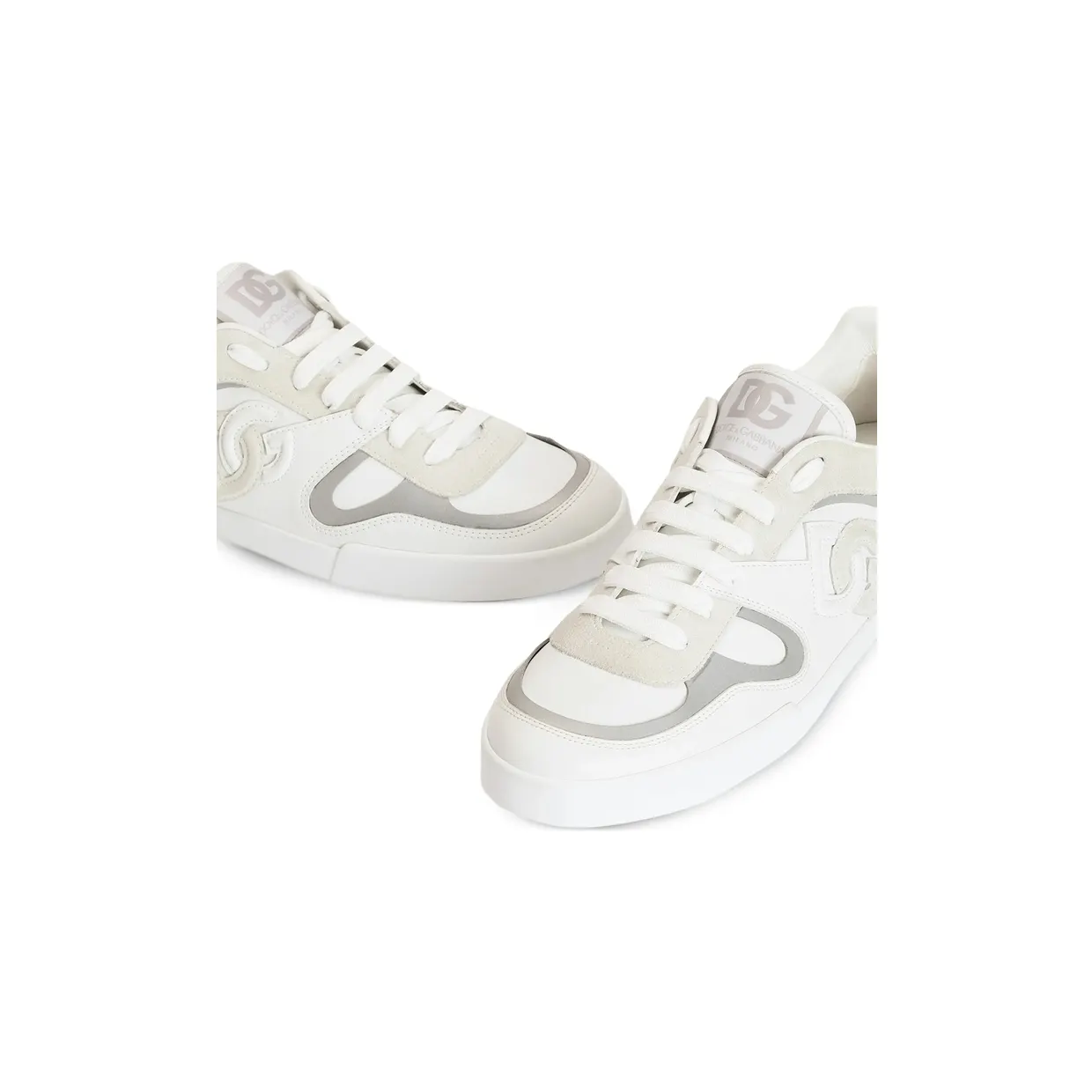 Dolce & Gabbana Portofino Calfskin “Neutrals/White” (CS2477 A0867 8L853) (2)
