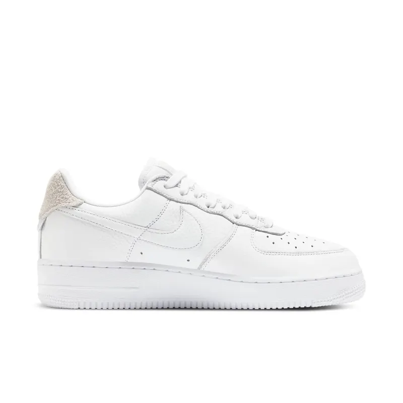 Nike Air Force 1 Craft White White/White-Summit White-Vast Grey (CN2873-101)