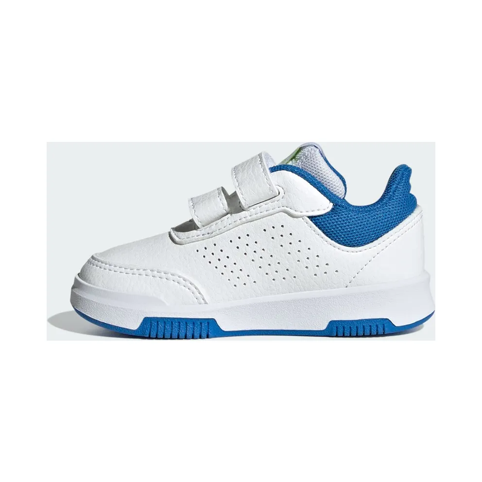 Adidas Tensaur with Velcro Cloud White / Bright Royal / Solar Slime (JH9527)
