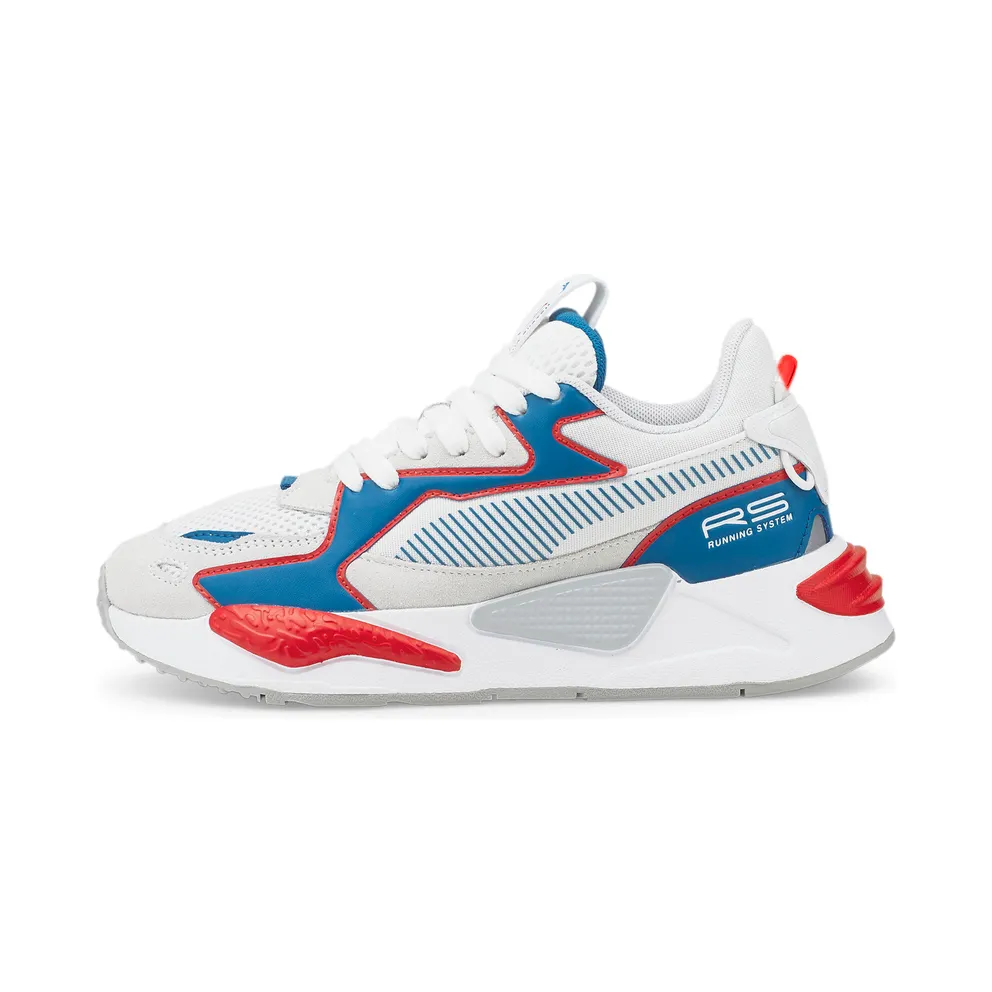 PUMA Rs-Z Outline Youth White/Vallarta Blue/High Risk Red (384723-01)