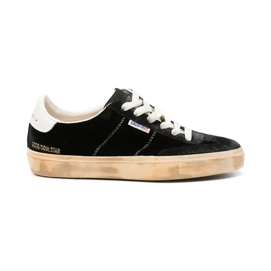 Golden Goose Soul-Star fluwelen “Black” (GWF00464F005055)