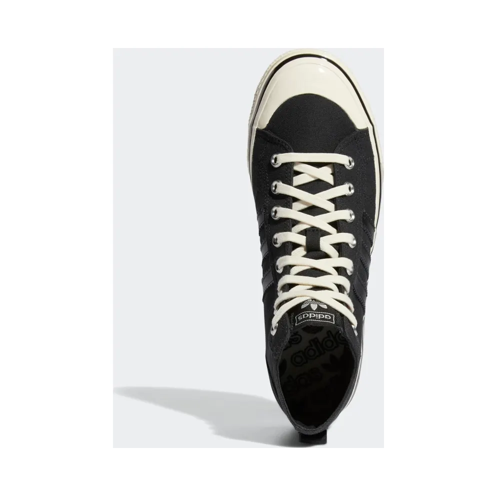 Adidas Nizza Hi RF 74 Core Black / Cream White / Gum (GX8488)
