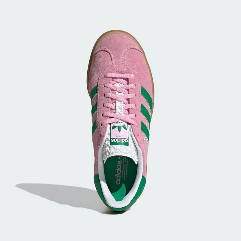 adidas Gazelle Bold True Pink / Green / Cloud White (IE0420)