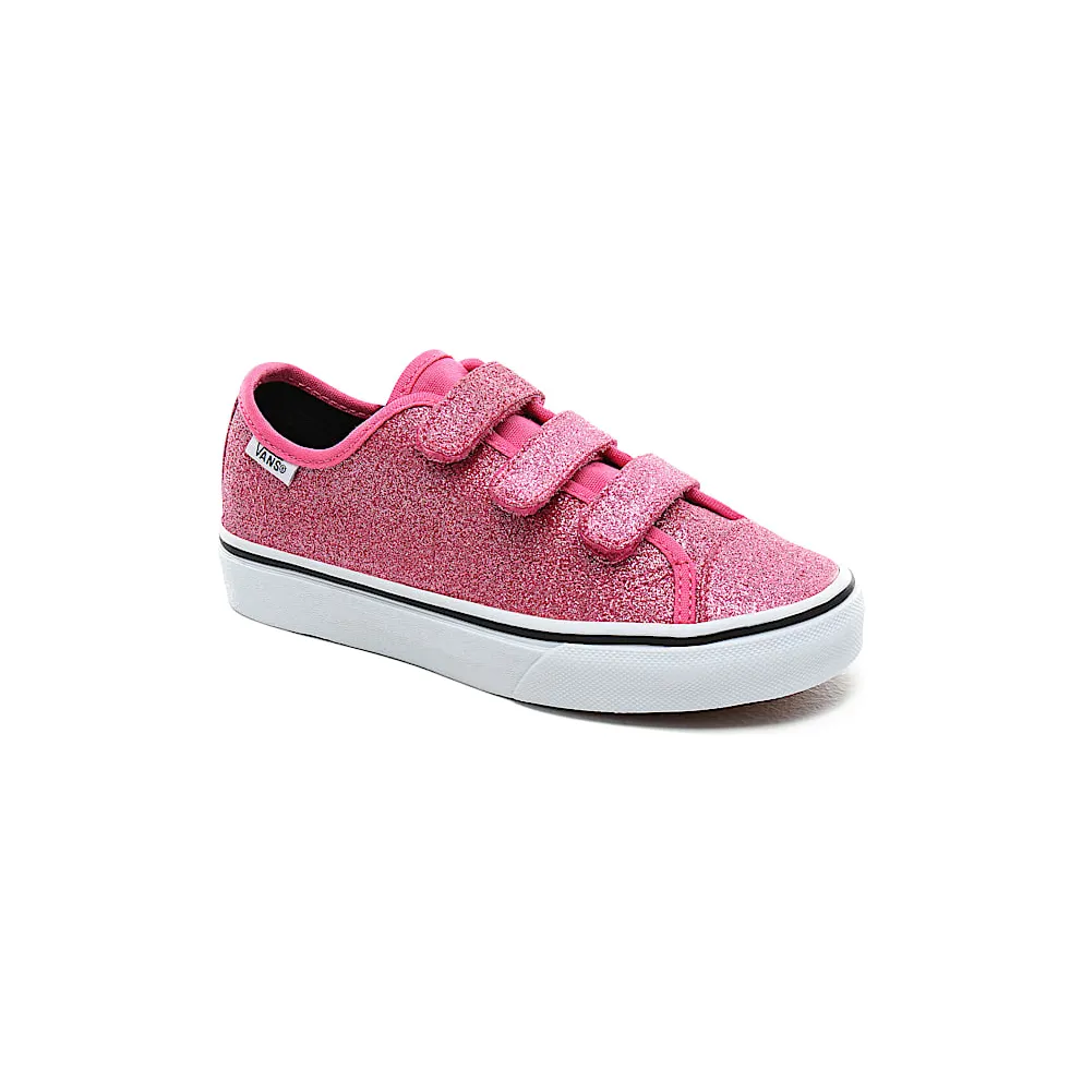 Vans Glitter Style 23 V (Pink) (VN0A3JFNV1X)