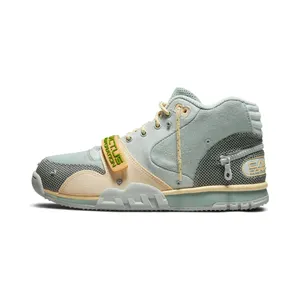 Nike Air Trainer 1 x Travis Scott Grey Haze – “Grey Haze / Olive Aura-canvas” (DR7515-001)