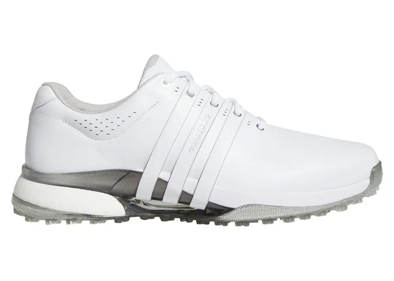 adidas Tour360 25 Spikeless Golf Cloud White Silver Metallic (IH0935)
