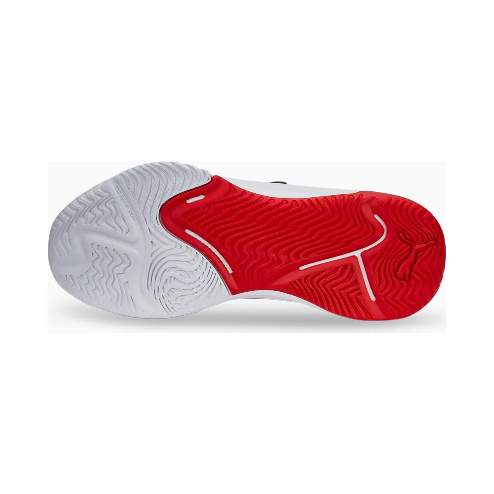 Puma Varion V Youth White/Black/Red (106586-07)
