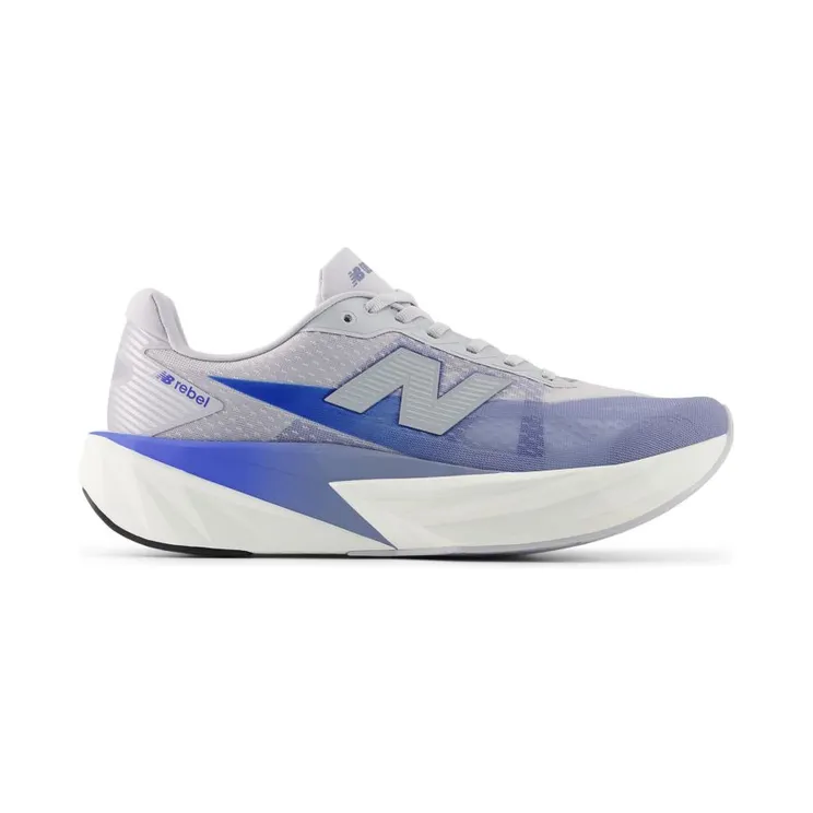 New Balance FuelCell Rebel v5 Pearl Grey Dusk Shower Blue Bird (MFCX9HM)