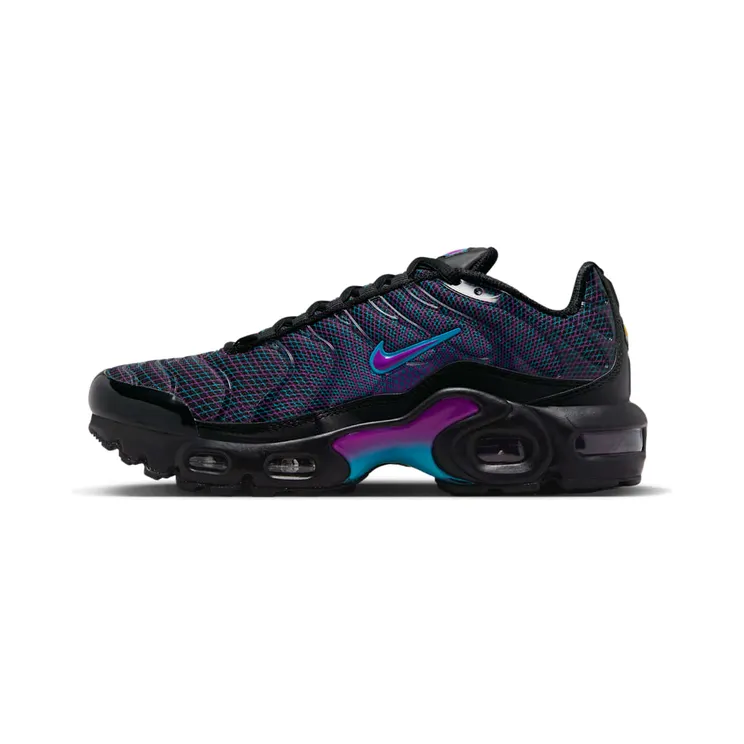 Nike Air Max Plus Spirograph “Black / Baltic Blue / Vivid Purple” (FB8027-001)