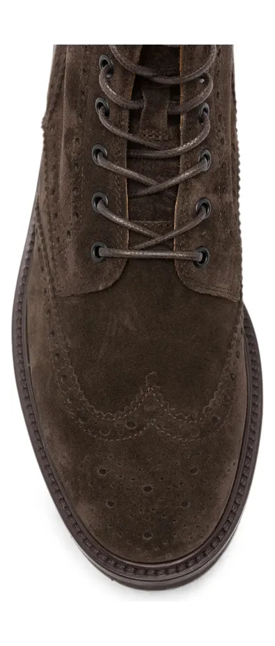 Henderson Baracco Brogue-detail Lace-up “Brown” (86505.S.0 MODIC) (4)