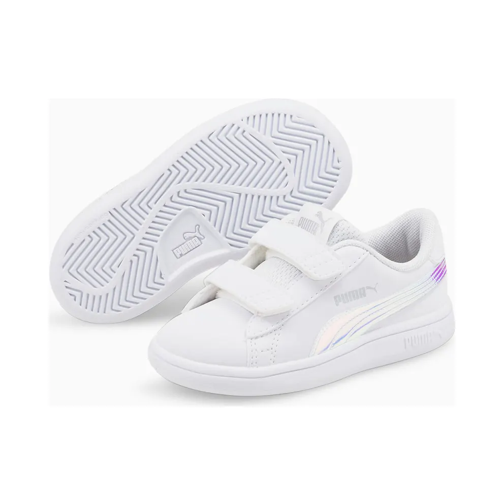 Puma Smash V2 Holo V Silver/White (38557601)