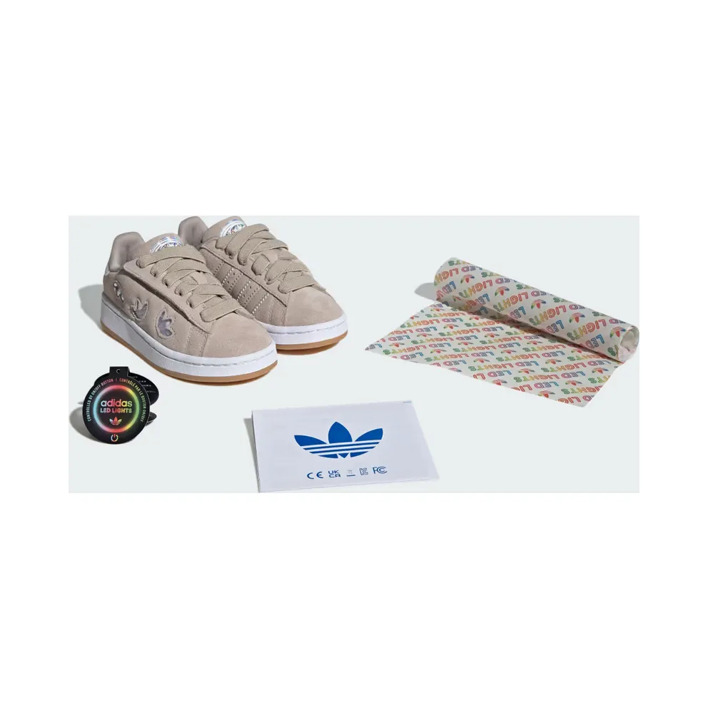 adidas Campus 00s LED Lights Comfort Closure Wonder Beige Cloud White (IH6383)