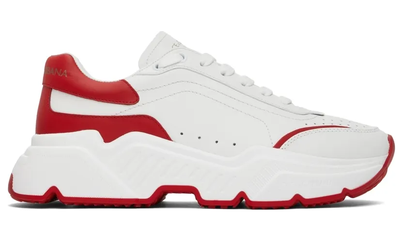 Dolce & Gabbana White & Black Daymaster Sneakers (CS1791 AX589) (6)